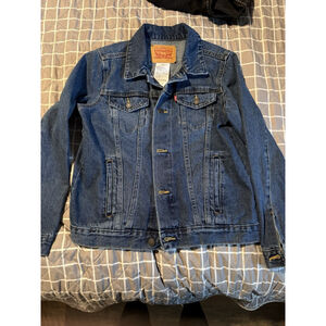Levi Strauss & Co. kids/teen denim trucker jacket, size L (12–13 years)